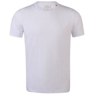 SF Childrens/Kids Feel Good Plain Stretch T-Shirt / White